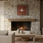 Fisherman a captivating rustic metal wall art piece featuring a stylized fisherman, crafted with intricate linework and a weathered finish. The minimalist design evokes a sense of tranquility and connection with nature, making it a perfect addition to coastal homes, mountain retreats, or serene living spaces.