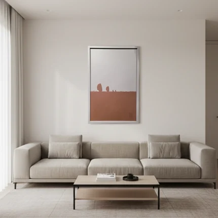 Sailing Boats a captivating minimalist metal wall art piece featuring stylized sailing boats, crafted with clean lines and a weathered finish. The design evokes a sense of tranquility and movement, making it a perfect addition to modern and rustic interiors alike.