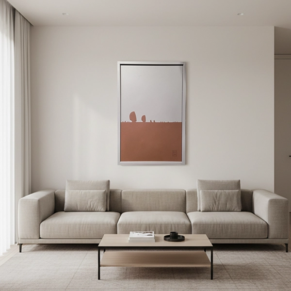 00020_decor Sailing Boats a captivating minimalist metal wall art piece featuring stylized sailing boats, crafted with clean lines and a weathered finish. The design evokes a sense of tranquility and movement, making it a perfect addition to modern and rustic interiors alike.