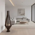 Bioethanol Fireplace Bridge Pylon Designed by Dimitris Zelios The Bioethanol Fireplace Bridge Pylon, conceptualized by architect Dimitris Zelios, is a visionary blend of engineering, sustainability, and aesthetics. This unique design integrates a clean-burning bioethanol fireplace within the structure of a bridge’s pylon, transforming it into a functional and artistic landmark. Key Features of the Design: Eco-Friendly Innovation: The fireplace runs on bioethanol, a renewable and clean-burning fuel made from biomass, ensuring zero harmful emissions. This makes it an environmentally conscious addition to the bridge. Aesthetic Appeal: The soft, flickering flame is housed within a transparent enclosure in the pylon, creating a dramatic visual effect, especially at night. The design evokes warmth and elegance, symbolizing harmony between nature and human-made structures. Structural Integration: The fireplace is seamlessly embedded into the pylon's design, ensuring that it complements the bridge’s structural integrity. The materials and finishes are chosen to withstand environmental conditions while maintaining the pylon’s artistic essence. Cultural and Iconic Identity: The bioethanol fireplace is not just functional but serves as a beacon of innovation and sustainability. It turns the bridge into a cultural landmark, representing modern architectural approaches and eco-conscious design principles. Versatile Functionality: Lighting: The flames provide ambient lighting, enhancing the bridge’s nighttime visual impact. Gathering Spot: The warmth and aesthetic of the bioethanol fireplace make the base of the pylon a natural gathering area for visitors. Safety-First Design: Advanced engineering ensures that the fireplace is safely contained, with features to regulate fuel consumption, flame size, and heat dispersion.