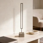 Vertical Balance Linear Big vertical Balance is a sculptural piece that embodies harmony and equilibrium through its vertical composition. Crafted with precision, the design features stacked geometric forms that convey a sense of stability and modern elegance. The interplay of shapes and negative space creates a dynamic visual effect, making it a captivating addition to any interior. Ideal for: Contemporary living rooms, office spaces, and areas where a statement piece that reflects balance and sophistication is desired.