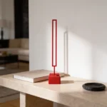 Vertical Balance Linear -  Small is a sculptural piece that embodies harmony and equilibrium through its vertical composition. Crafted with precision, the design features stacked geometric forms that convey a sense of stability and modern elegance. The interplay of shapes and negative space creates a dynamic visual effect, making it a captivating addition to any interior. Ideal for: Contemporary living rooms, office spaces, and areas where a statement piece that reflects balance and sophistication is desired.