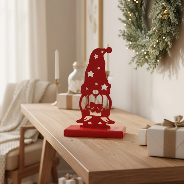 00002Cb_decor Add a festive touch to your holiday décor with the Dwarf from DIZE Art Objects — a handcrafted metal Christmas piece designed to bring warmth and character to any space. Minimal, modern, and full of seasonal charm, it’s the perfect accent for shelves, consoles, or gift displays.