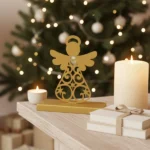 Angel, is a minimal and elegant festive decor piece from the DIZE Art Objects collection, designed with refined lines and a serene, timeless presence. It brings a warm and subtle Christmas touch to any interior.